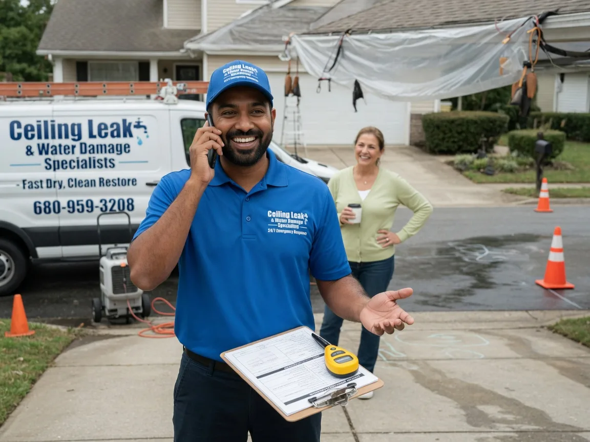 Ceiling Leak Cleanup Palmersville, TN FAQs